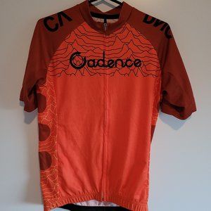 Cadence Collection Cycling Jersey size XL - Joy Divison style